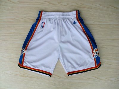 Maillot De Basket Oklahoma City Thunder Tissus Sportif Fans Edition Blanc Short